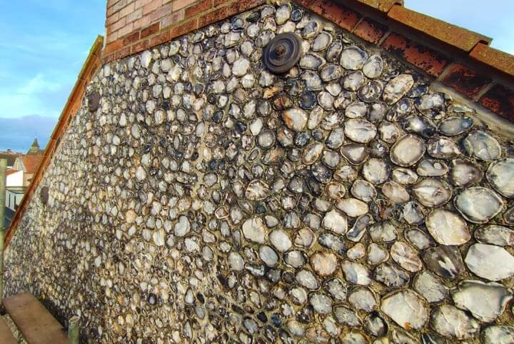 Flint Wall Repointing Norwich